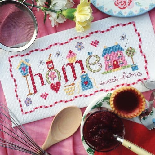 Home - Baking printed cross stitch chart by Nia Cross Stitch
